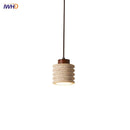 Modern Scandinavian Helnys Canopy LED Pendant Light Fixture for Bedroom and Dining Room