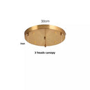 Helnys Wood Cement Mountain LED Pendant Light - Nordic Modern Hang Lamp