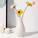 Helnys Nordic Plastic Vase Flower Pot Modern Home Decor Ornaments