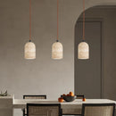 Helnys Yellow Travertine LED Pendant Lights - Nordic Modern Hang Lamp