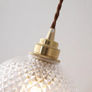 Helnys Glass Ball LED Pendant Lamp Copper Socket Indoor Nordic Modern Lighting