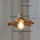 Helnys Flower Glass LED Pendant Lamp - Nordic Modern Hanging Light