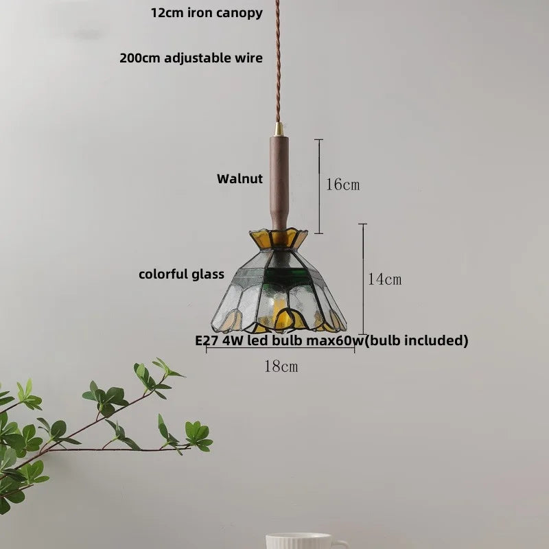 Helnys Ceramic Copper Knob LED Pendant Light Fixture - Modern Nordic Adjustable Hanging Lamp