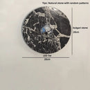 Helnys Round Stone LED Wall Lamp Sconce Shower White Ball G9 Bulb