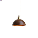 Helnys Modern Nordic Walnut Wood LED Pendant Light for Interior Home Decor