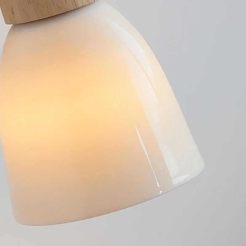 Helnys Ceramic LED Wall Sconce Lamps | Japanese Style Indoor Art Wall Lights