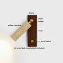 Helnys LED Wall Light Yellow Stone Wood Modern Nordic Lamparas