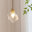 Helnys Ice Cube Glass LED Pendant Lights - Modern Hanging Lamp Chandelier
