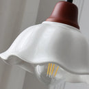 Helnys Walnut Wood LED Pendant Lights Wire Adjustable Kitchen Fixture