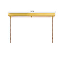 Helnys Modern Copper LED Green Glass Pendant Light for Home Decor