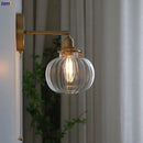 Helnys Glass Ball Wall Sconce Modern Nordic Lighting for Bedroom and Bathroom