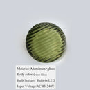 Helnys Glass LED Wall Light - Modern Waterproof Sconce for Bedroom, Living Room & Bathroom