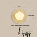 Helnys Yellow Travertine LED Wall Lamp Nordic Modern Interior Light