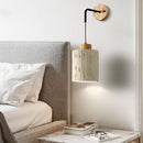 Helnys Nordic Cement LED Wall Lamp Sconce Modern Home Decor Stair Mirror Light
