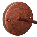 Helnys Globe LED Wall Sconce Rustic Industrial Mirror Light