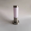 Helnys 12W LED Stainless Steel Garden Path Lights Set - Black Silver