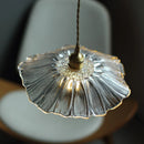 Helnys Lotus Leaf Flower Glass Pendant Lamp - Nordic Modern Hanging Lights