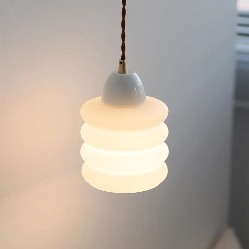 Helnys Ceramic Glass LED Wall Light Mirror for Bathroom and Bedroom