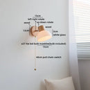 Helnys Nordic LED Wall Sconce Up Down Rotate Ceramic Indoor Light