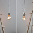 Helnys Ceramic LED Pendant Lamp Industrial Loft Vintage Hanging Light