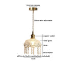 Helnys Modern Nordic Clear Glass LED Pendant Lights Kitchen Island Coffee Decor