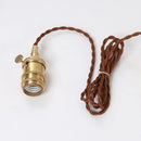 Helnys Nordic LED Pendant Light Walnut Wood Dining Room Restaurant Bar Hang Lamp