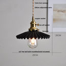 Helnys Nordic LED Pendant Lights Living Room Coffee Flower Hanging Lamp