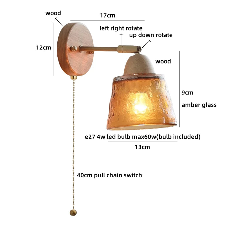 Helnys White Pumpkin LED Wall Sconce Light for Children's Bedroom & Decoration