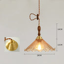 Helnys Nordic Glass LED Pendant Lamp for Coffee Bedroom Living Room