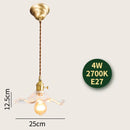 Helnys Diamond Glass LED Pendant Lamp for Indoor Lighting in Modern Nordic Style