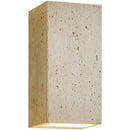 Helnys Square Stone LED Wall Light Sconce Modern Nordic Bathroom Mirror Lights