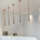 Helnys Micro Cement LED Pendant Lights Fixture Scandinavian Hanging Lamp