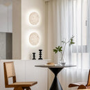 Helnys Nordic LED Wall Lights Yellow Travertine Creative Home Decor Stair Sconce