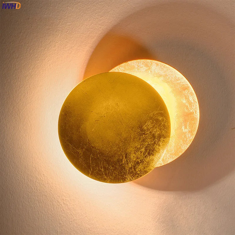 Helnys Nordic Modern LED Wall Lamp for Home Indoor Decor