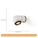 Helnys Red/White Tatu Floor and Water Pipe Table Lamp