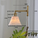 Helnys Adjustable LED Wall Sconce with Pull Chain Switch