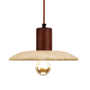 Helnys Wood Stone LED Pendant Light Scandinavian Hanging Lamp Fixture