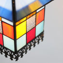 Helnys Colorful Glass LED Pendant Light - Japan Style Hanging Lights Fixtures
