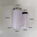 Helnys White Frosted Acrylic E27 Lamp Shade Replacement - Outdoor Lawn Post Lighting