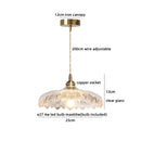 Helnys Lotus Leaf Flower Glass Pendant Lamp - Nordic Modern Hanging Lights