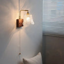 Helnys Clear Glass LED Wall Light Fixture for Modern Nordic Design