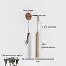 Helnys Yellow Stone LED Wall Lamp Sconce Japan Style Bathroom Mirror Light