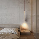 Helnys Micro Cement LED Pendant Lights Fixture Scandinavian Hanging Lamp