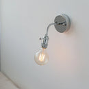 Helnys LED Wall Sconce with Pull Chain Switch and Flexible Arm