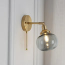 Helnys Glass Ball Wall Sconce Modern Nordic Lighting for Bedroom and Bathroom
