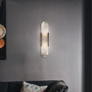 Helnys Nordic LED Wall Lamp Sconce with Marble Lampshade