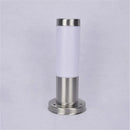 Helnys Stainless Steel Villa Pillar Lantern - Outdoor Waterproof Courtyard Light