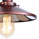 Helnys Rustic LED Wall Sconce Industrial Luminaire for Bedroom Bathroom Mirror