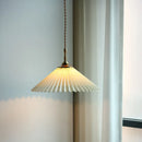 Helnys Simple LED Pendant Lamp Copper Wire Adjustable Dining Room Lights