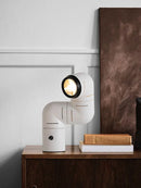 Helnys Red/White Tatu Floor and Water Pipe Table Lamp